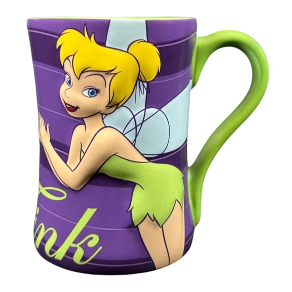 Disney Other - Disney Store Vintage 3D Tinkerbell Tink Embossed Coffee Mug 
New without box